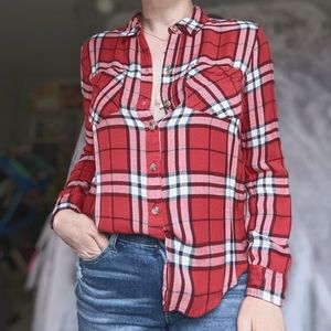 Lucky Brand plaid button up